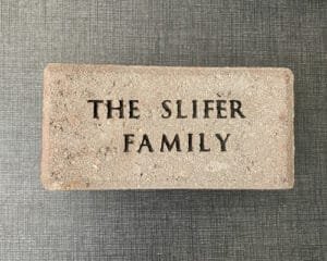 Personalized, Engraved Bricks