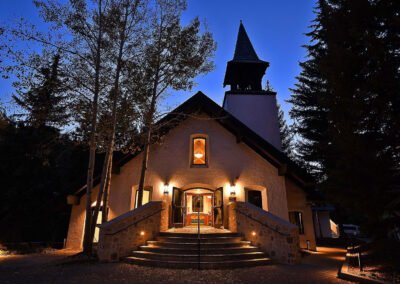 Vail Interfaith Chapel at Dusk