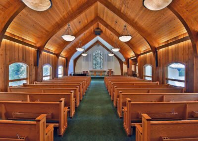 Vail Interfaith Chapel - Chapel Seating